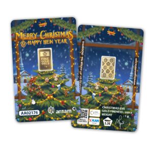 Emas Antam LM Gift Series Christmas Eve – 1gr